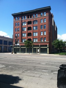 My apartment in Detroit.