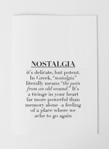 nostalgia
