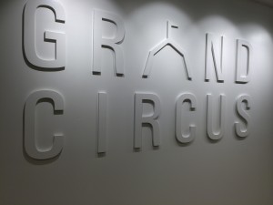 Grand Circus Wall Logo