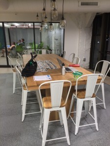 Peeking in on an iOS app creation class at Grand Circus in Detroit.