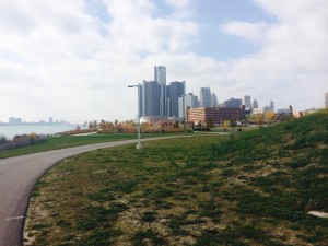 Taken while biking to the Dequindre Cut