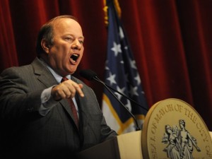 Mayor Mike Duggan during the State of the City