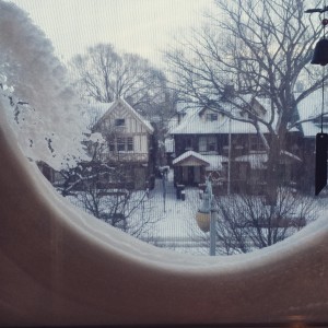 outside