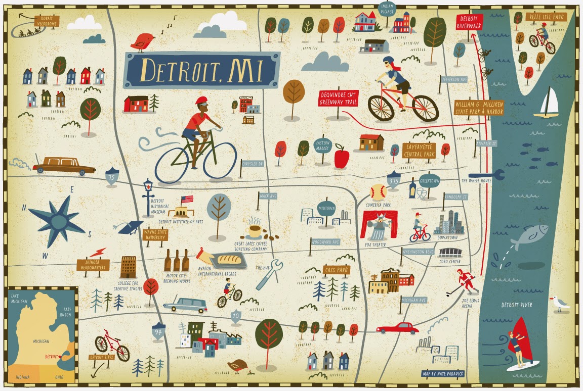 Detroit Map