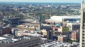 Another view from Clark Hill - 35 floors up