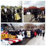 Dr. Martin Luther King Sr. Highschool Marching Band, and Parade celebration.