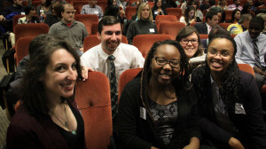 Year-Three Fellows Carmen Bojanowski, Hayden McNeil, Courtney McCall, Anna Scröen and Kristina Wilson.