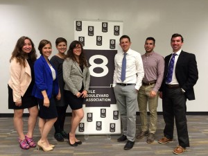 Our team of fellows working with the 8MBA was comprised of fellows with backgrounds in Public Relations, Journalism, Architecture, Education, Politics, and Business.