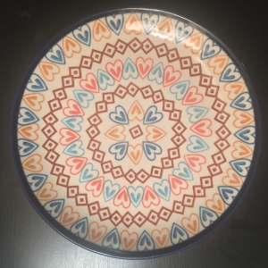 Polish Pottery pottery plate from Polish Art Center.