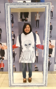 Fashion design at K11 shopping mall. Shanghai, China.