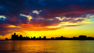 Belle Isle sunset.