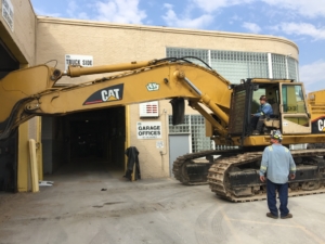 Life size Tonka Trucks courtesy of Edward C. Levy